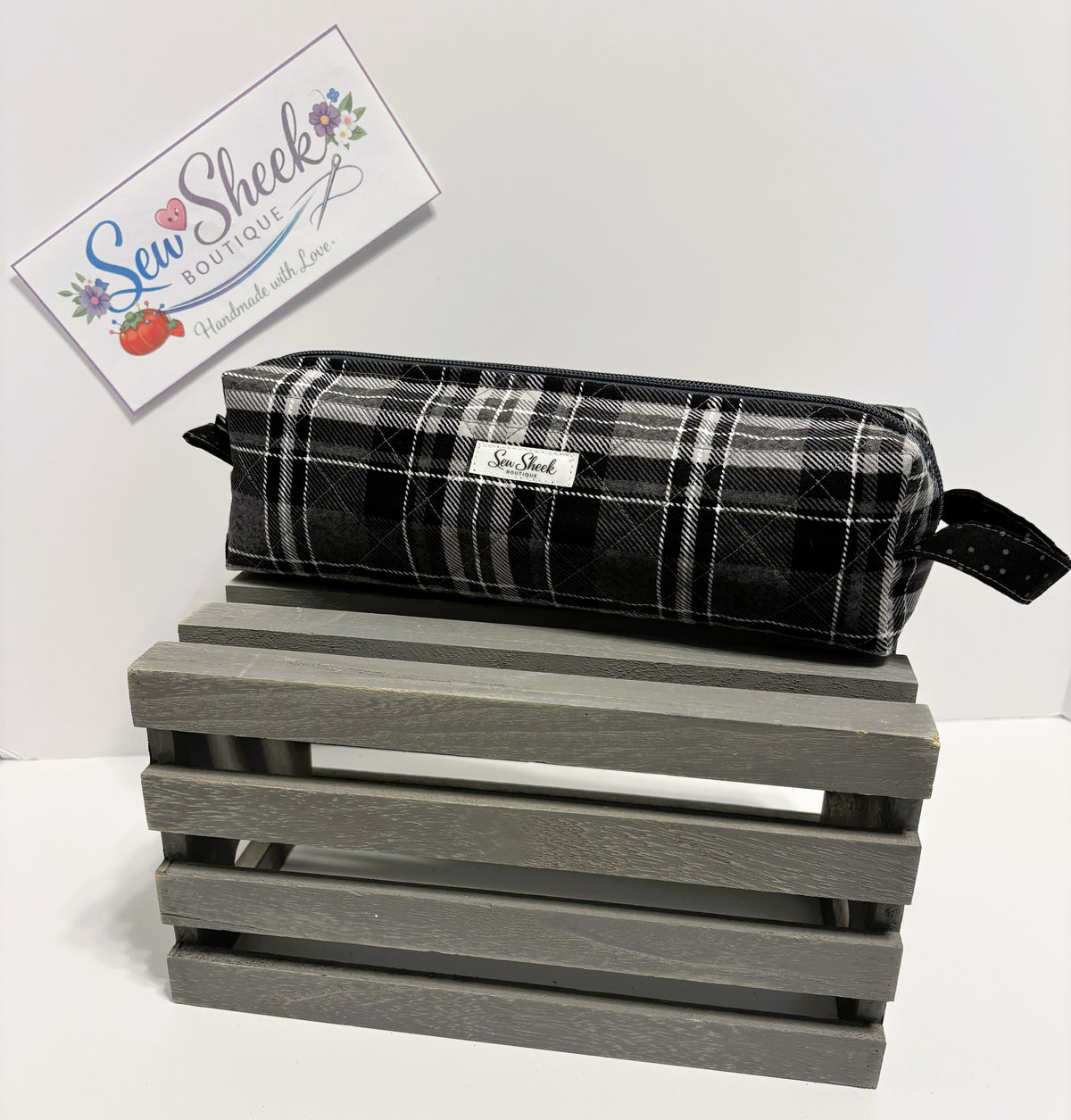Night Shadow Large Zip Case