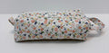 Floral and Green Small Zip Case