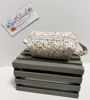 Rosebud - Medium Floral Zip Case