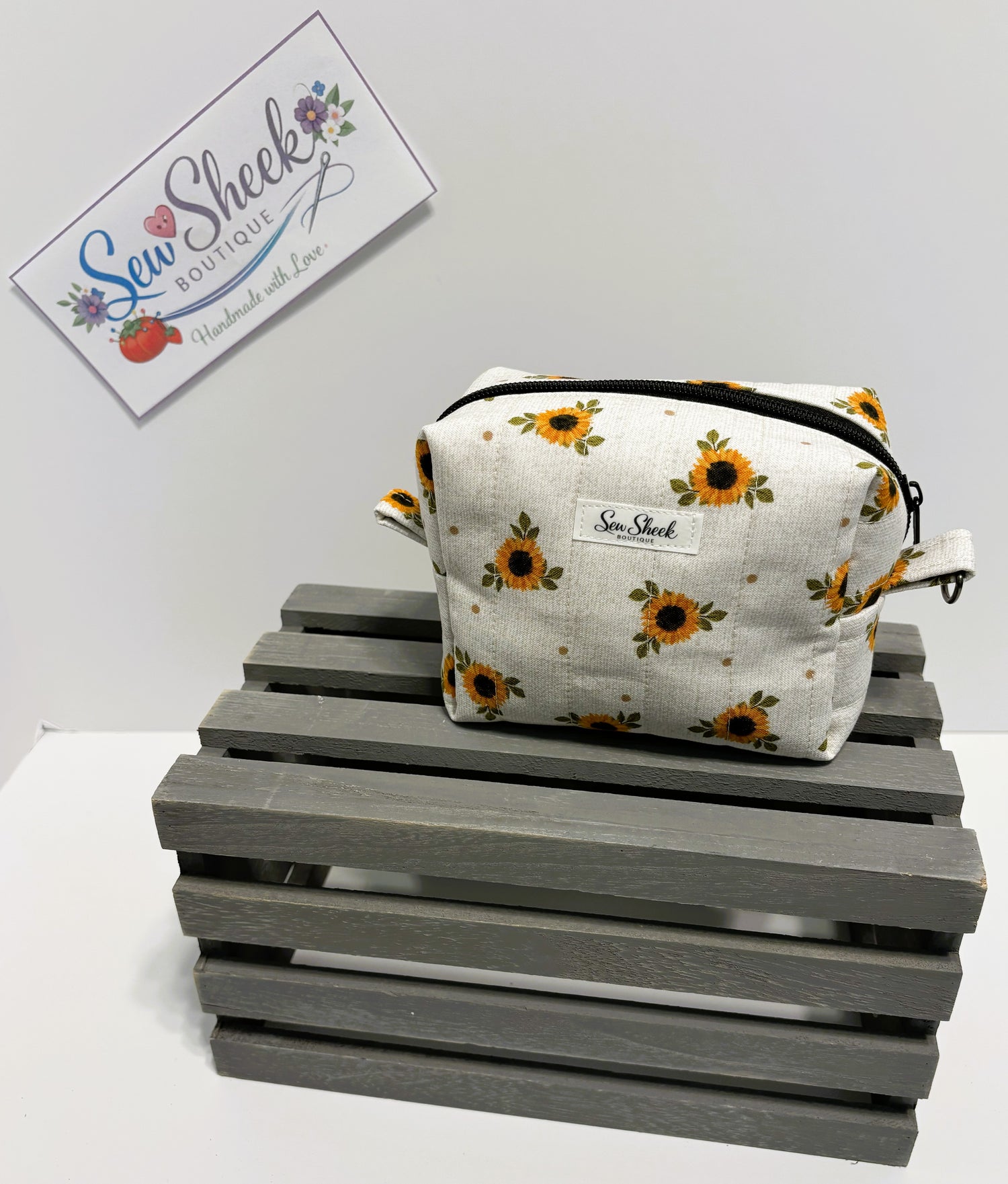 Vibrant Sunflower - Mini Boxy Bag