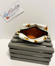 Vibrant Sunflower - Mini Boxy Bag