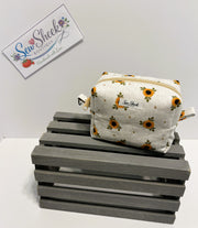 Vibrant Sunflower - Mini Boxy Bag