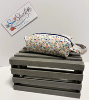 Rosebud - Small Floral Zip Case