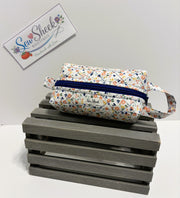 Rosebud - Small Floral Zip Case